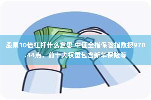 股票10倍杠杆什么意思 中证全指保险指数报970.44点，前十大权重包含新华保险等