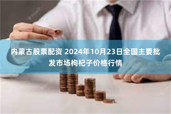 内蒙古股票配资 2024年10月23日全国主要批发市场枸杞子价格行情