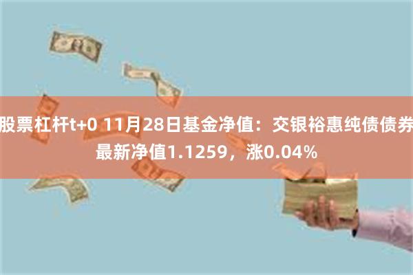 股票杠杆t+0 11月28日基金净值：交银裕惠纯债债券最新净值1.1259，涨0.04%