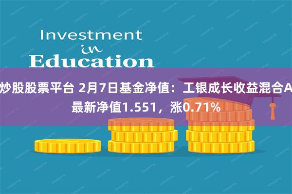 炒股股票平台 2月7日基金净值：工银成长收益混合A最新净值1.551，涨0.71%