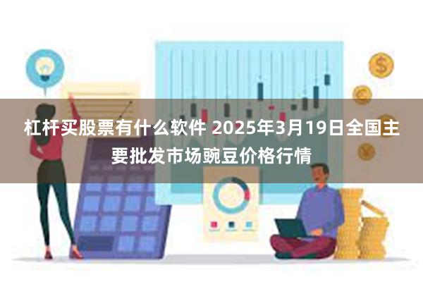 杠杆买股票有什么软件 2025年3月19日全国主要批发市场豌豆价格行情